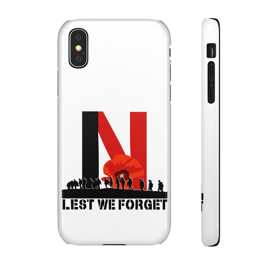 Leeds United "LEST WE FORGET"  Snap Case