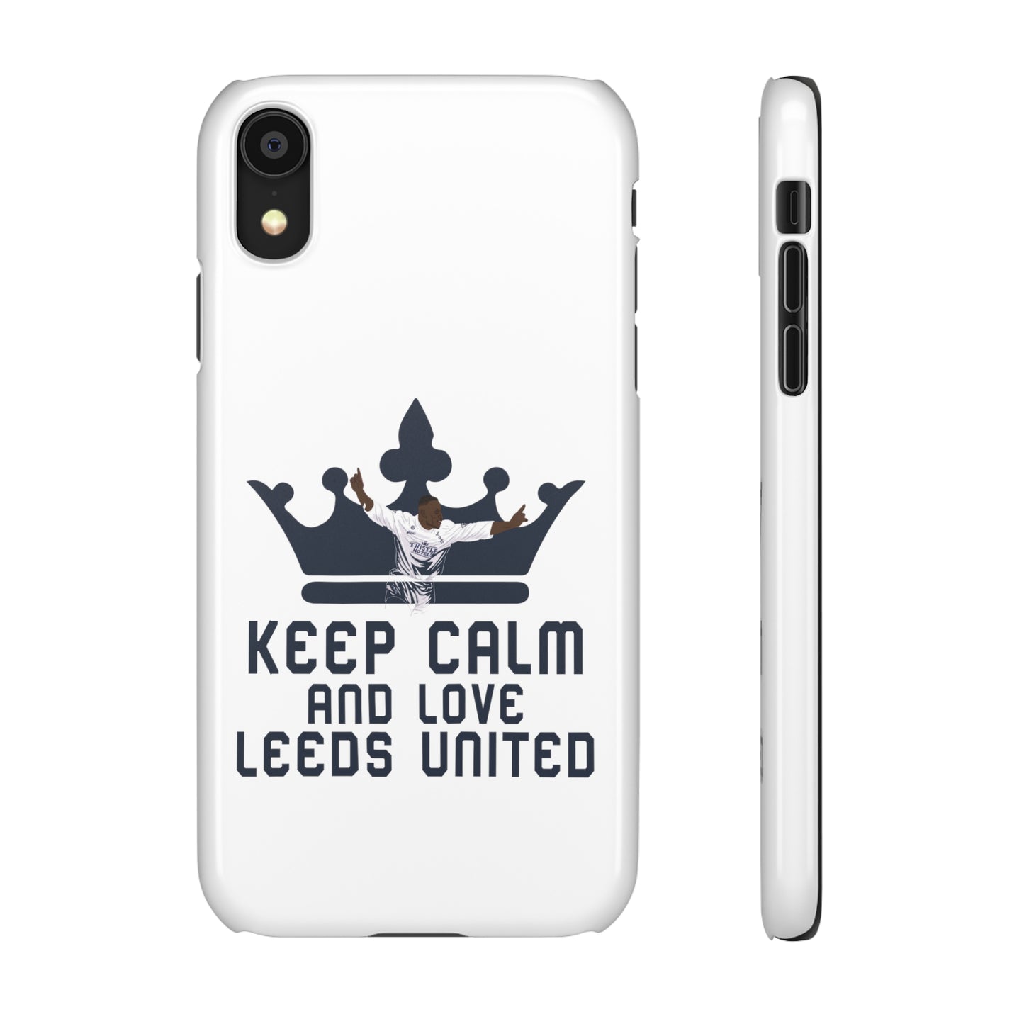 Funda para teléfono Snap - Mantenga la calma y ame al Leeds United