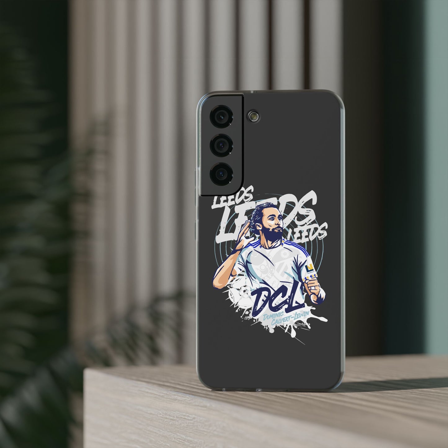 LUFC News “LEEDS: Dominic  Calvert-Lewin” Flexi Case - Lufcnews.co.uk
