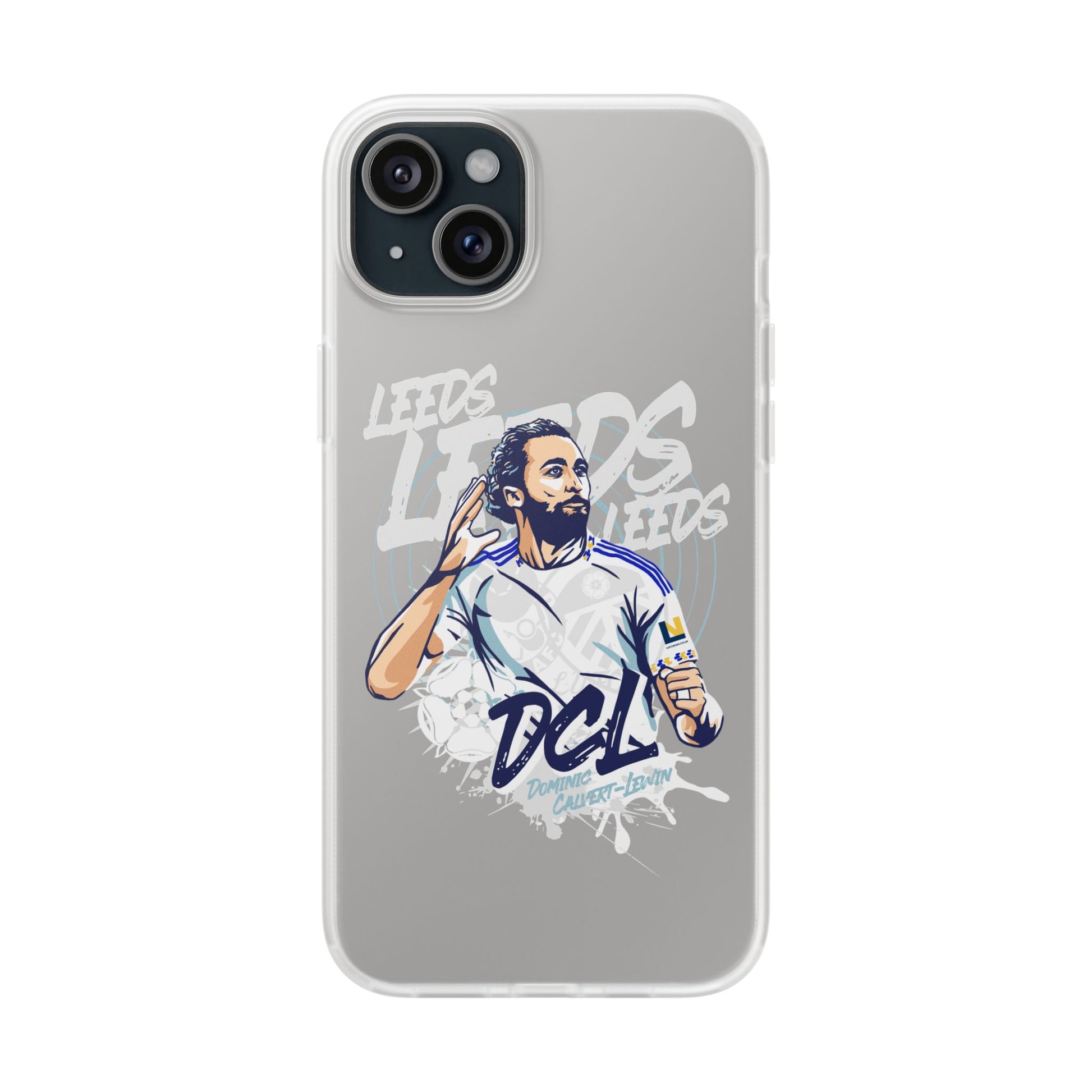 LUFC News “LEEDS: Dominic  Calvert-Lewin” Flexi Case - Lufcnews.co.uk