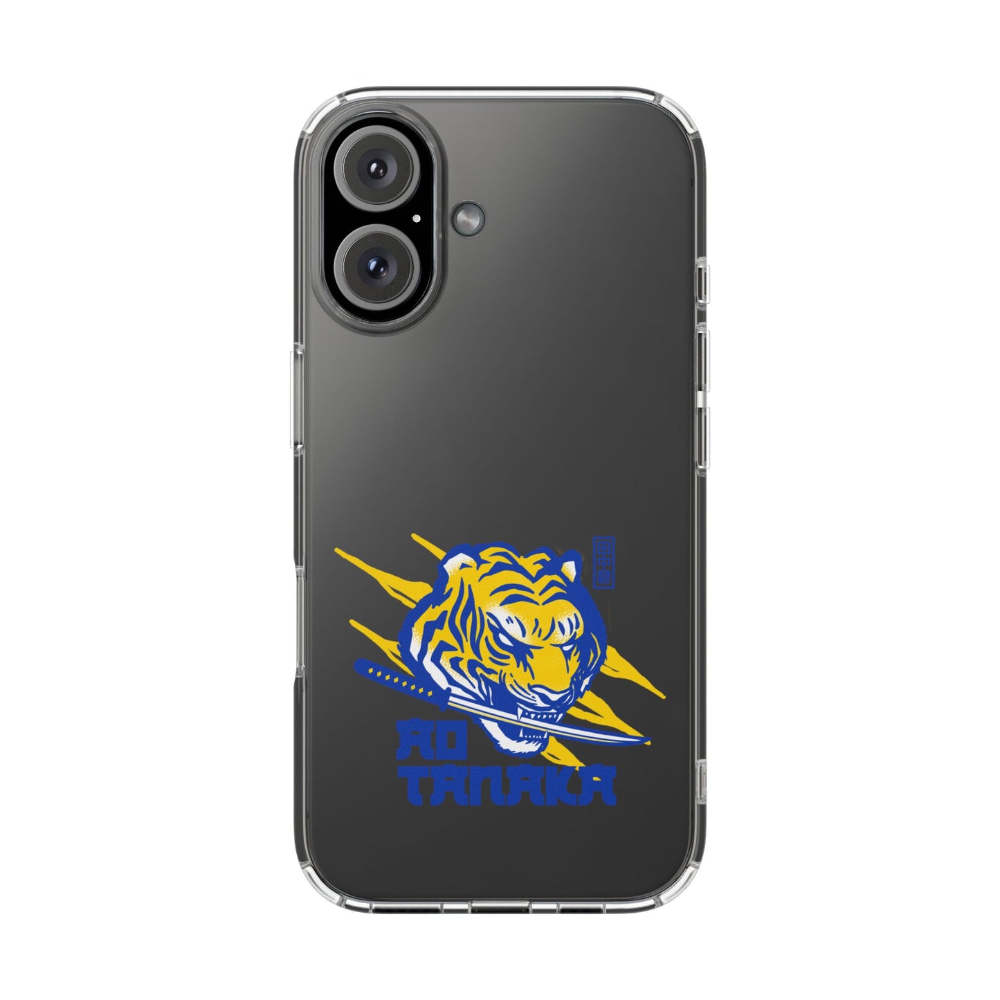 Leeds United “AO TANAKA” Clear  Impact-Resistant Case