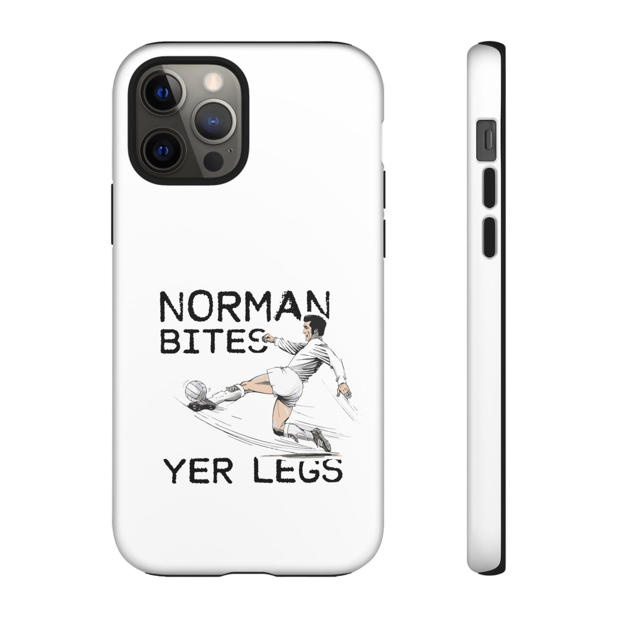 Leeds United NORMAN BITES 'YER LEGS' Phone Case