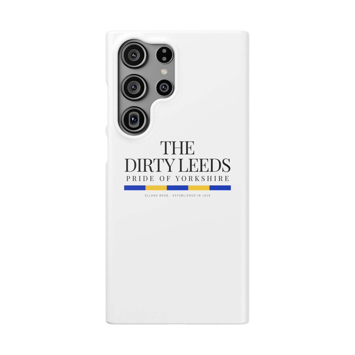 LUFC “The Dirty Leeds: Pride of  Yorkshire” Snap Case