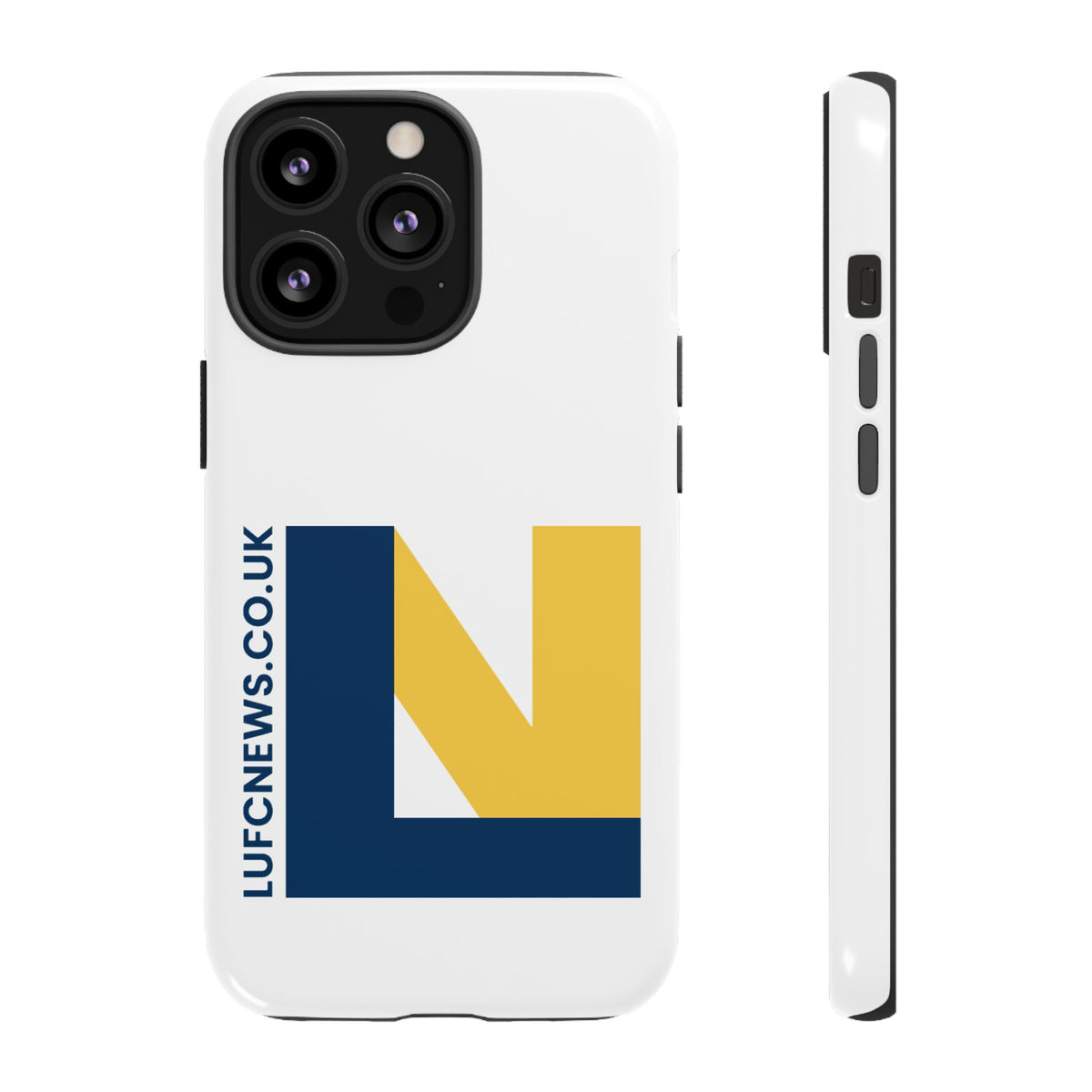 Leeds United 'LUFCNEWS.CO.UK' Phone Case