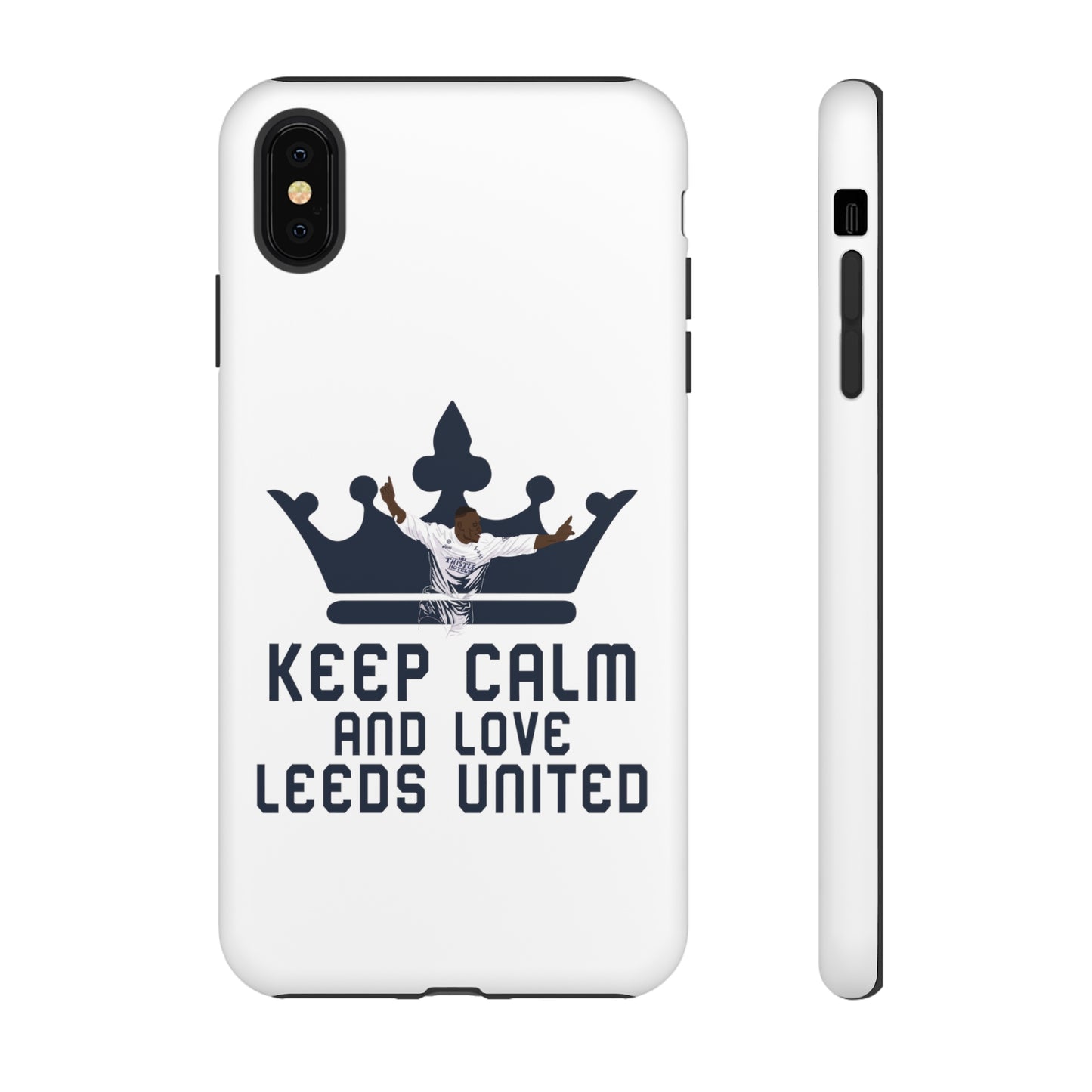 Tøft telefonveske - Keep Calm and Love Leeds United