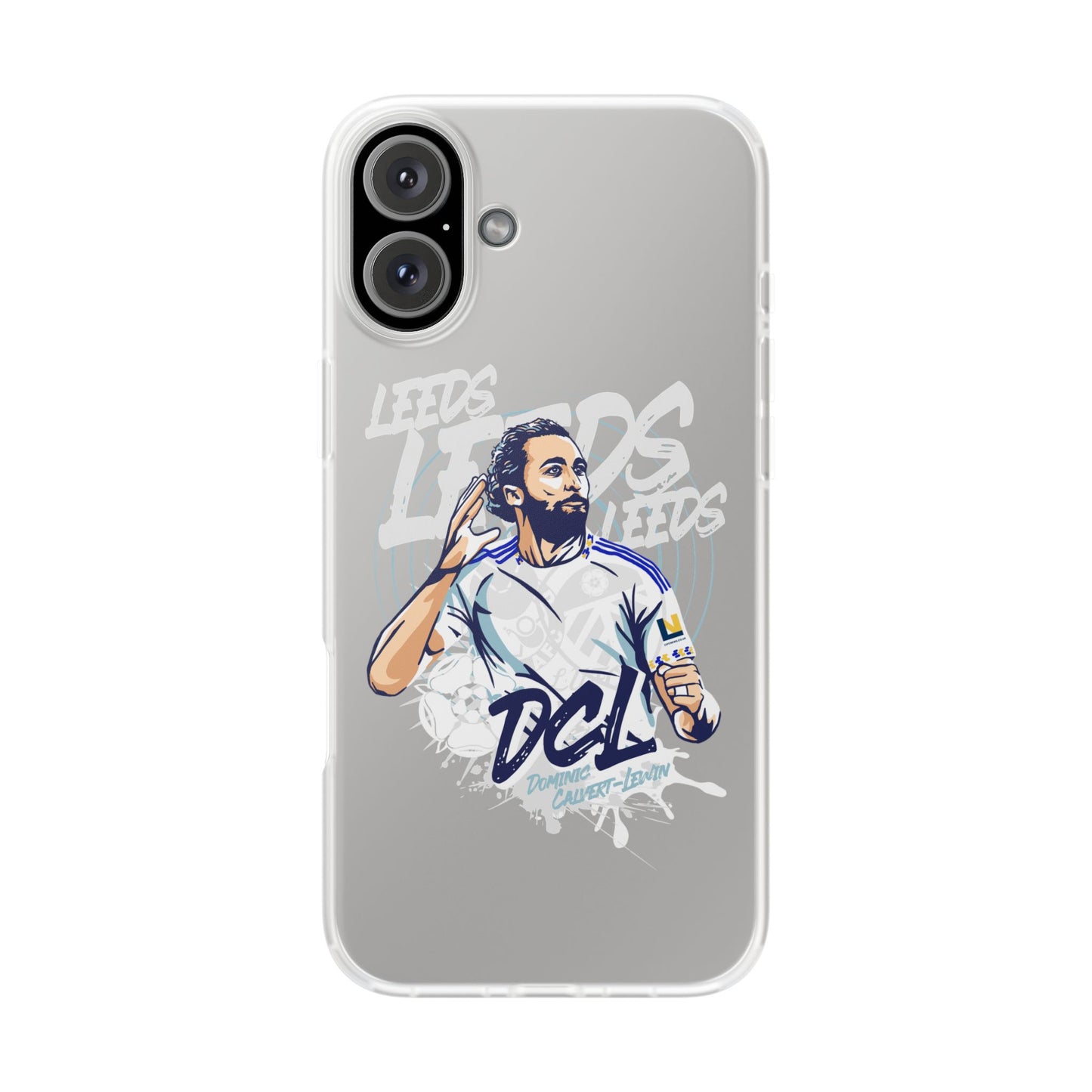 LUFC News “LEEDS: Dominic  Calvert-Lewin” Flexi Case - Lufcnews.co.uk