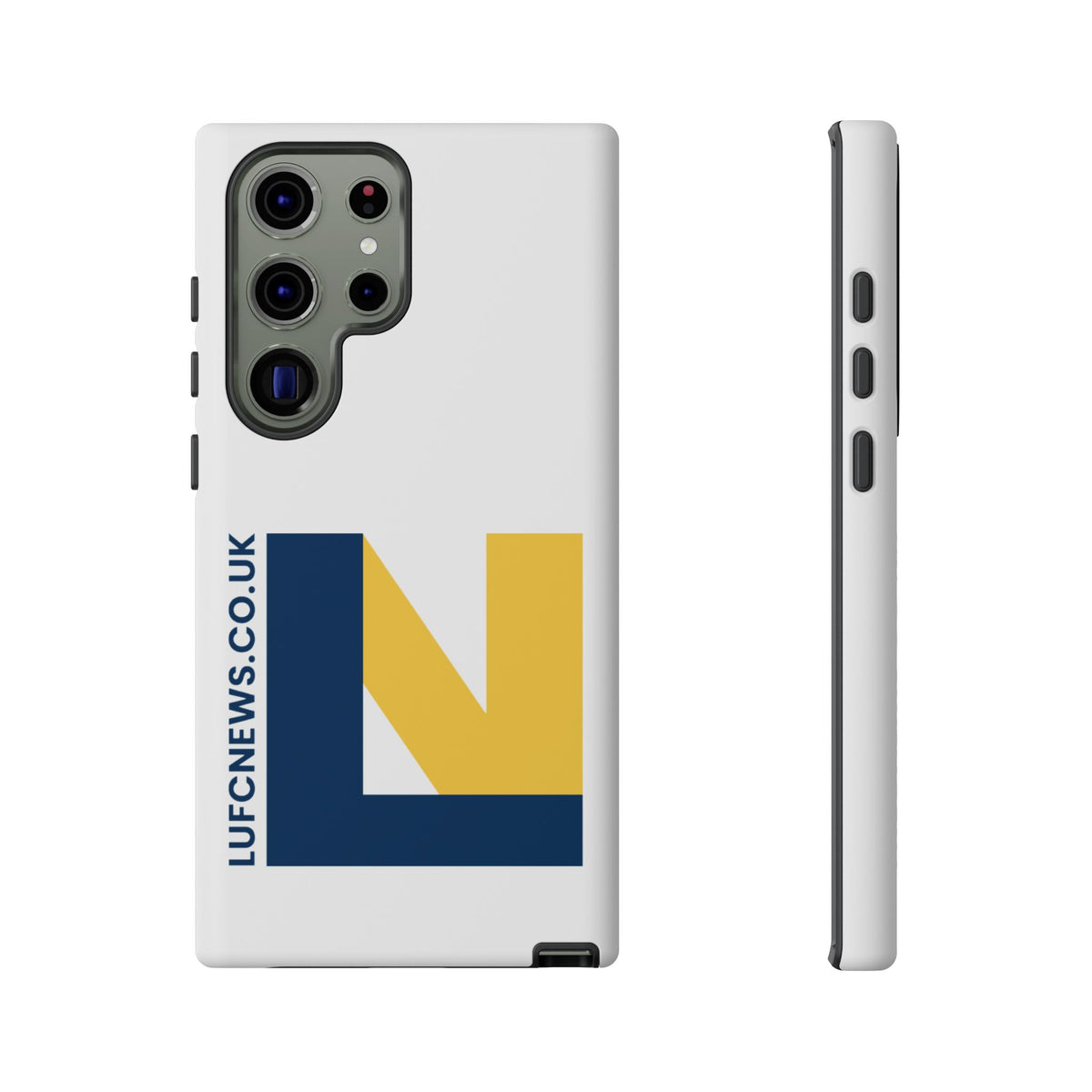 Leeds United 'LUFCNEWS.CO.UK' Phone Case