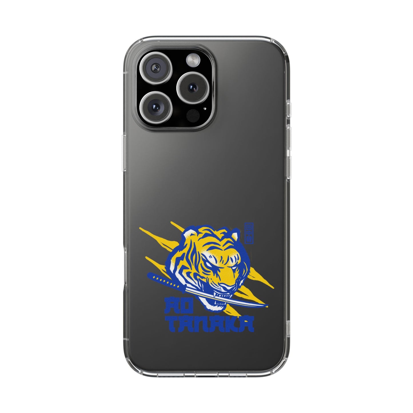 Leeds United “AO TANAKA” Clear  Impact-Resistant Case
