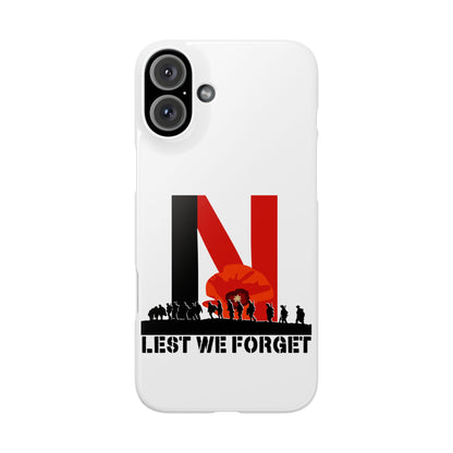 Leeds United "LEST WE FORGET"  Snap Case