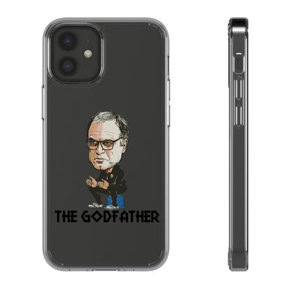 Clear Phone Case - Cartoon Bielsa the Godfather