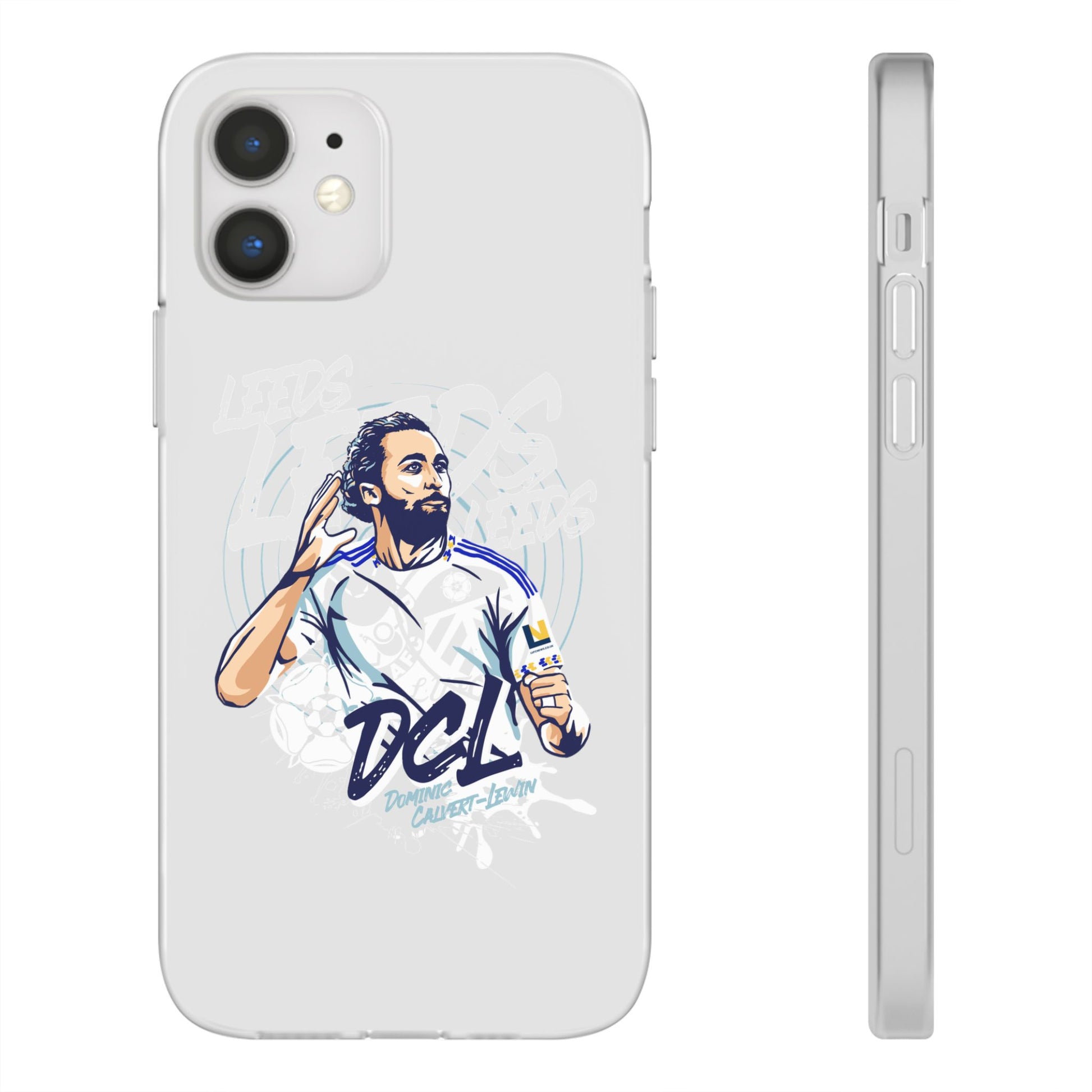 LUFC News “LEEDS: Dominic  Calvert-Lewin” Flexi Case - Lufcnews.co.uk