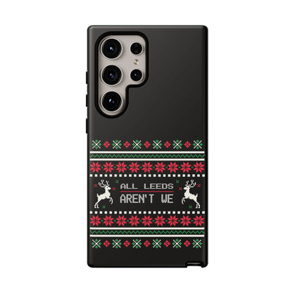 LUFC 'All Leeds Aren't We' Phone  Case: Christmas Edition - Lufcnews.co.uk