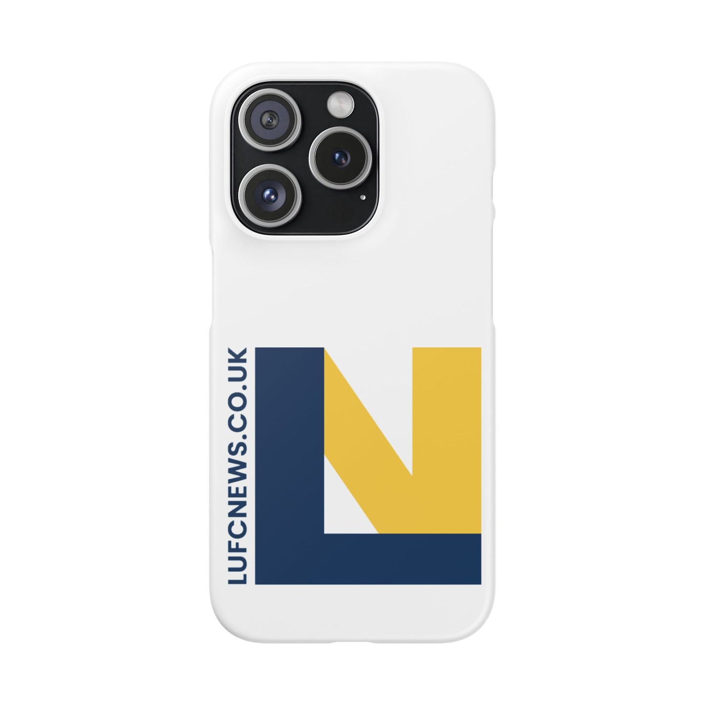 Leeds United "LUFCNEWS.CO.UK"  Snap Case