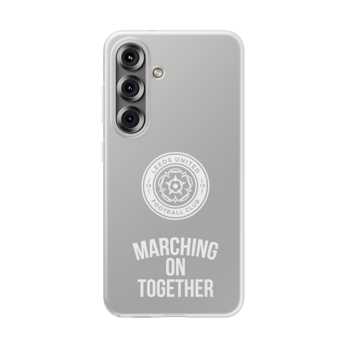 LUFC 'MARCHING ON TOGETHER' Flexi Case