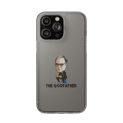 Clear Phone Case - Cartoon Bielsa the Godfather