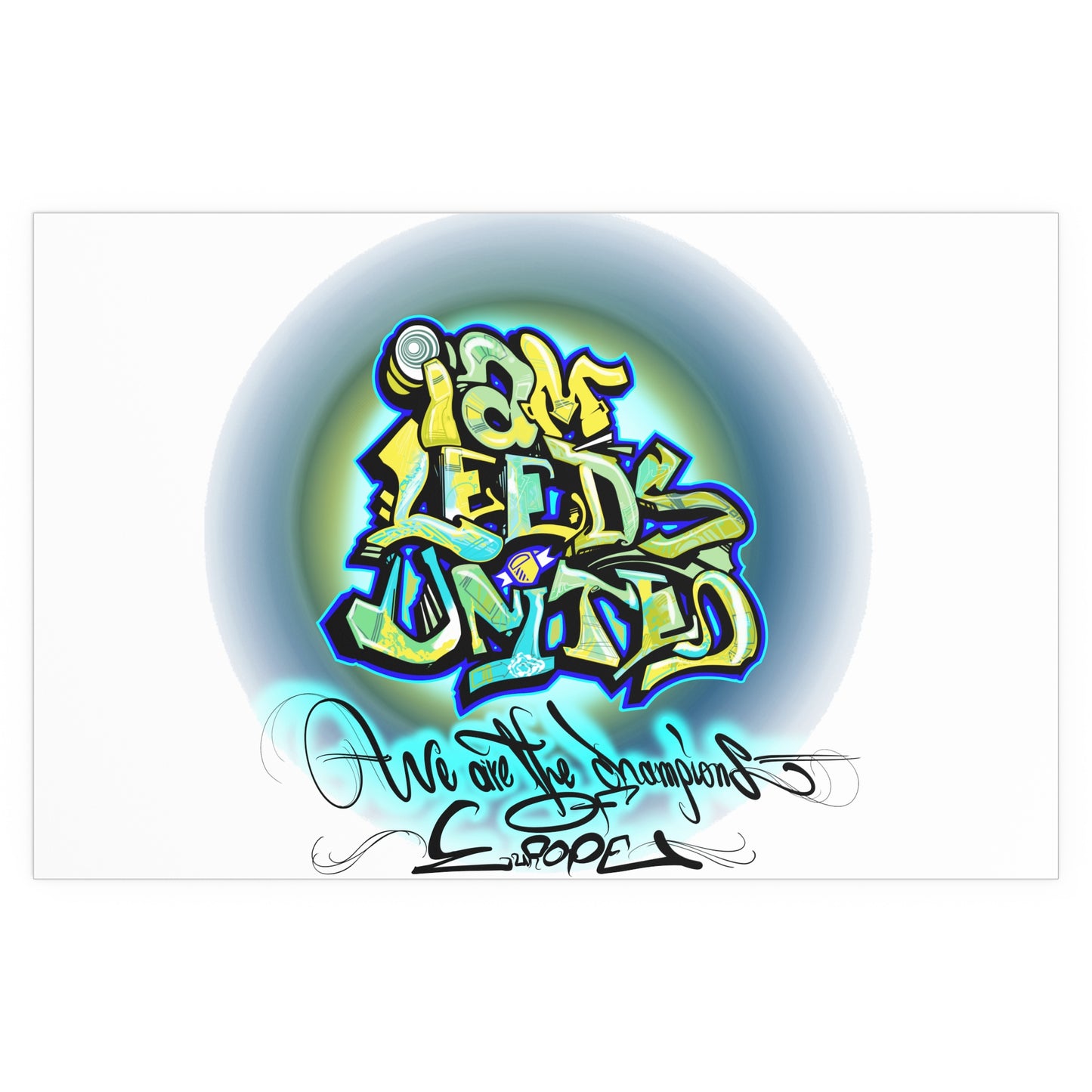 LUFC “Sergeant Wilko Leeds United”  Silk Poster