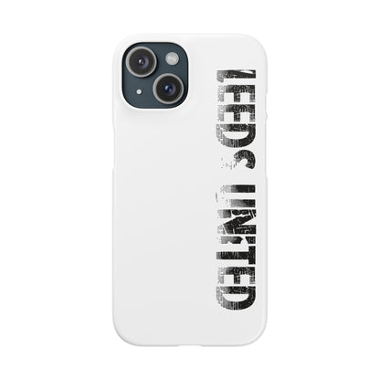 04 Snap Phone Case — "All Leeds Aren't We" Blue & Yellow Emblem