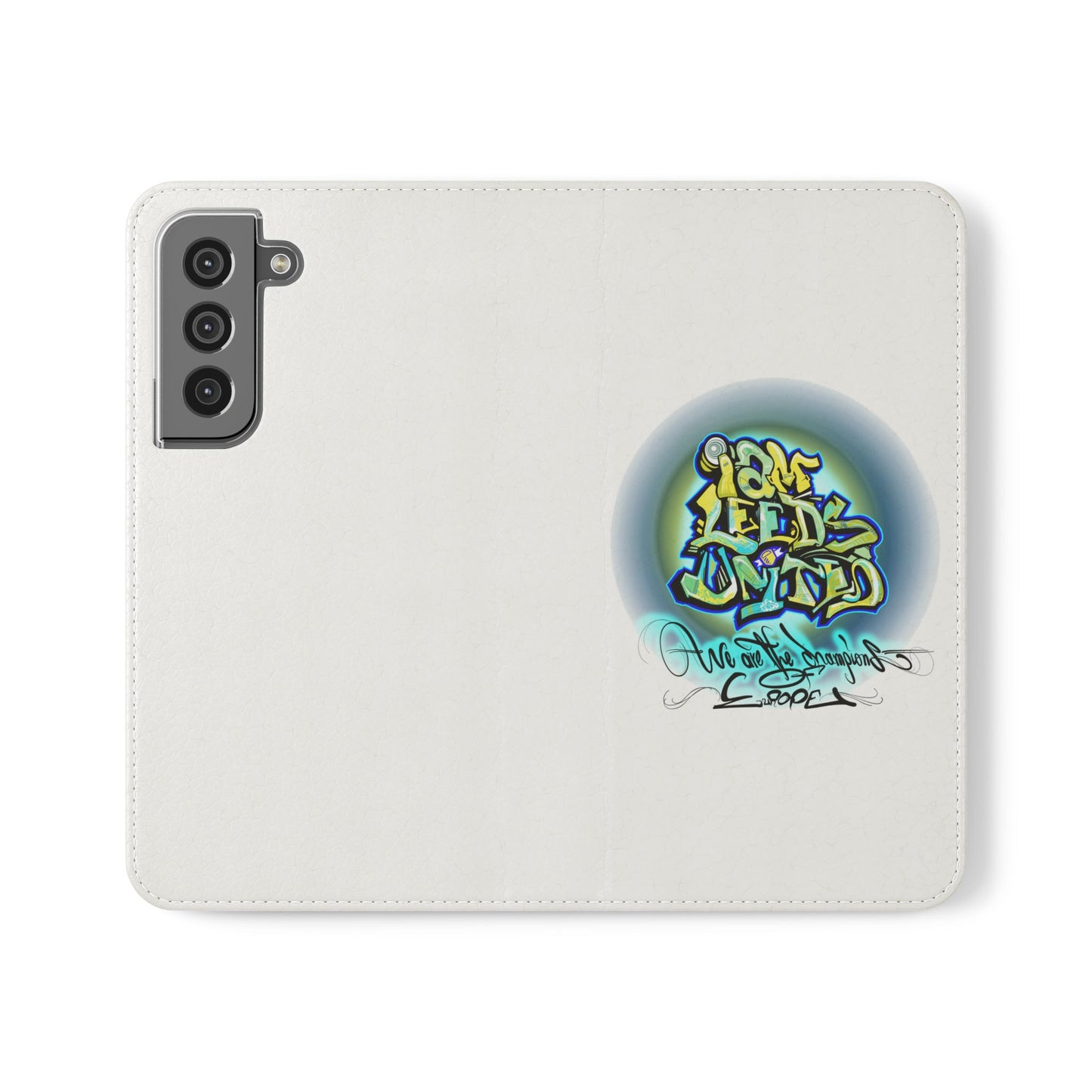 LUFC "I am Leeds United" Flip Case  Phone Wallet