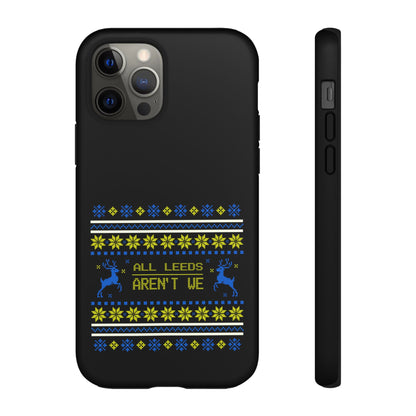 LUFC 'All Leeds Aren't We' Phone  Case: Christmas Edition