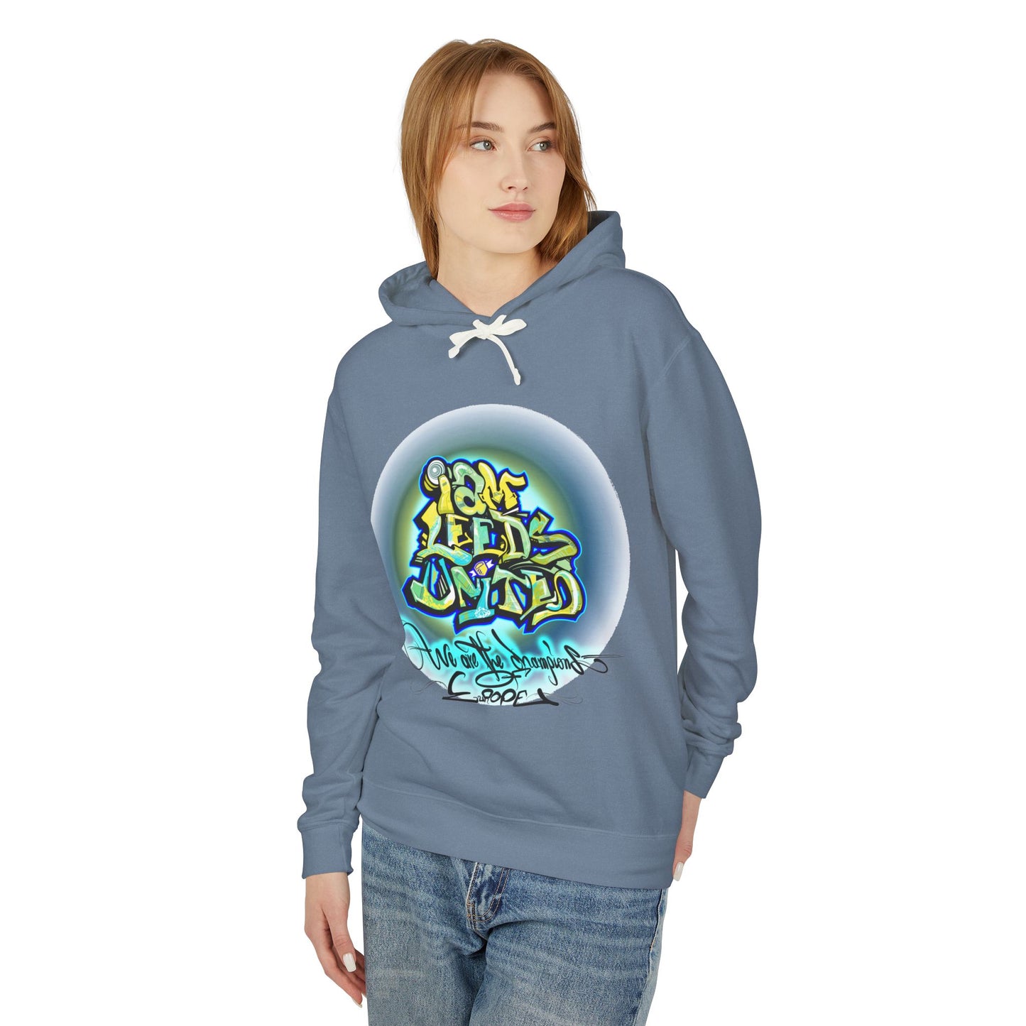 LUFC "I am Leeds United" Hoodie  Lightweight Unisex