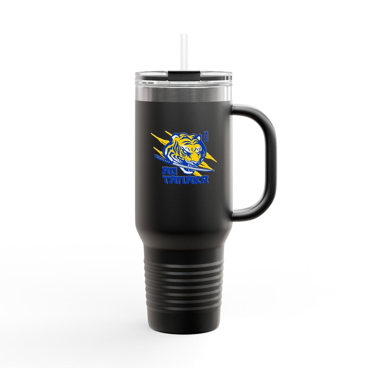 LUFC “AO Tanaka” 40oz Insulated  Travel Mug: Premium Stainless Steel  Drinkware for Dedicated Fans