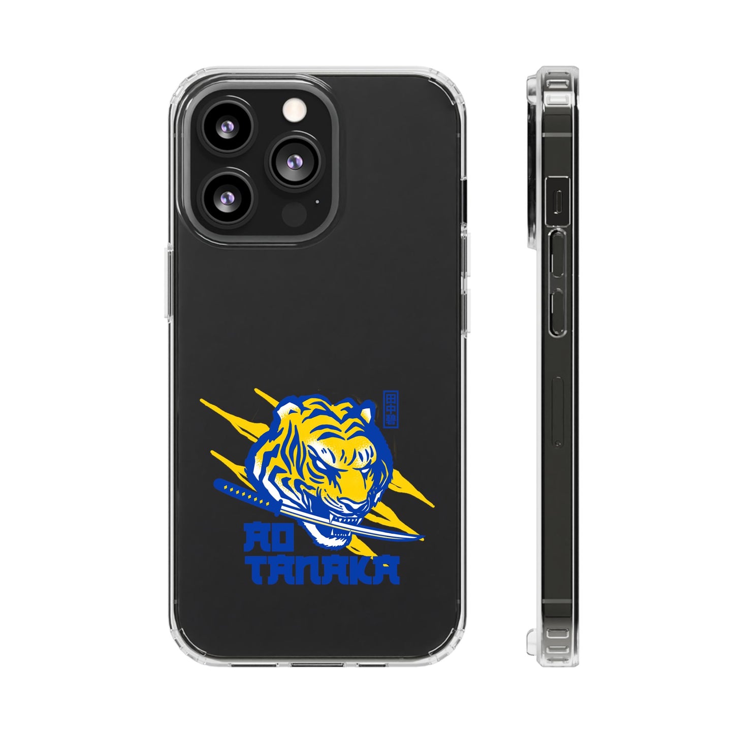 Leeds United “AO TANAKA” Clear  Impact-Resistant Case