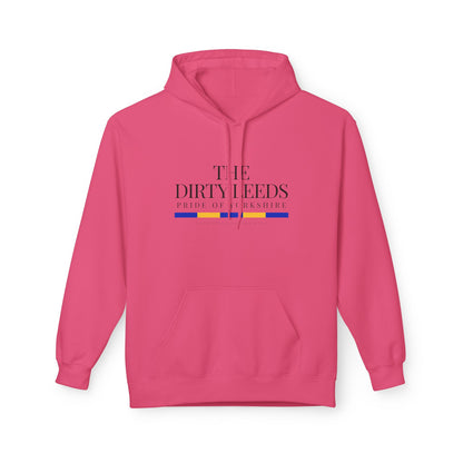 LUFC “The Dirty Leeds: Pride of  Yorkshire” Softstyle Fleece Hoodie - Lufcnews.co.uk
