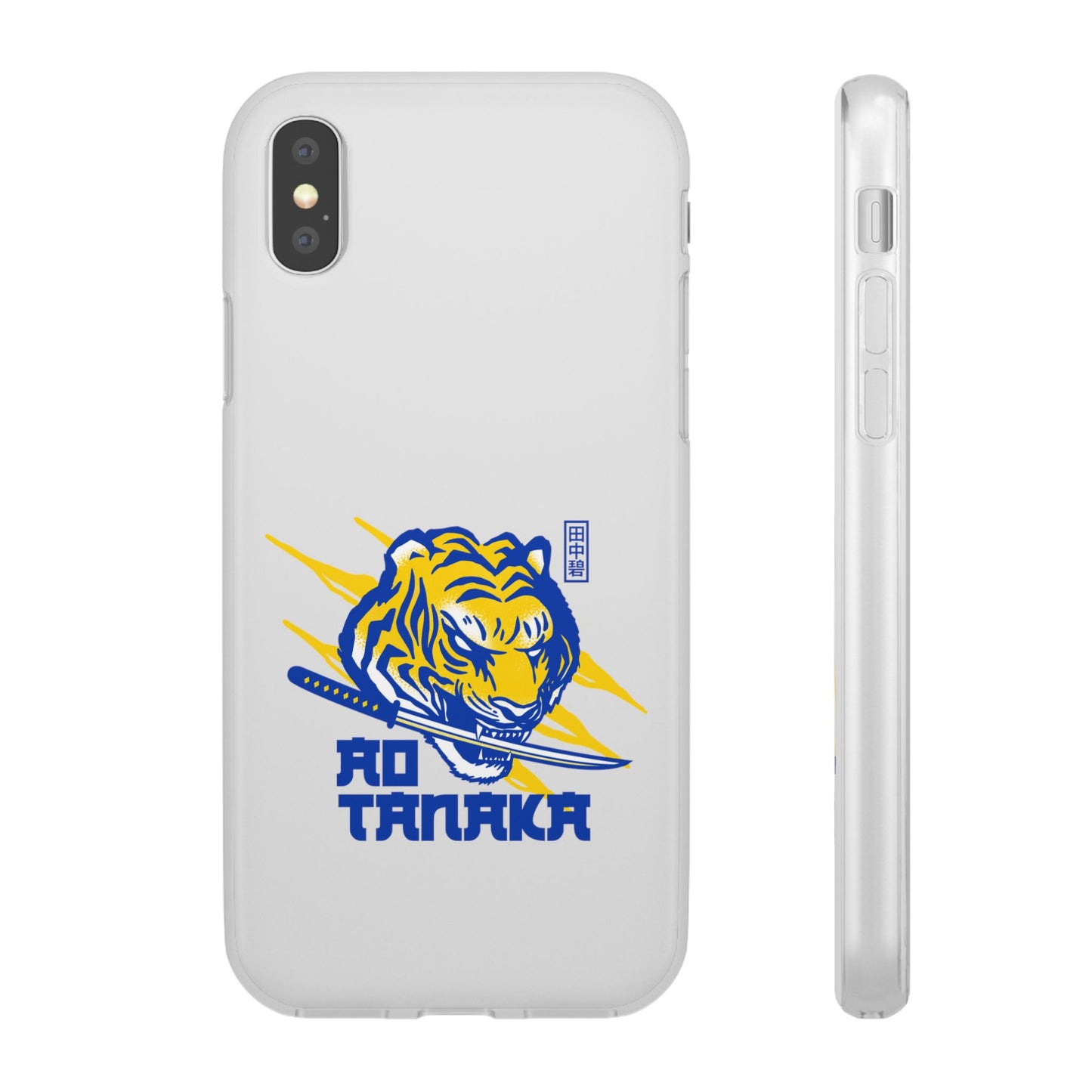 LUFC 'AO TANAKA' Retro Football:  Flexi Case