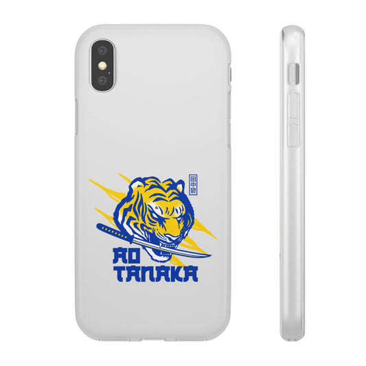 LUFC 'AO TANAKA' Retro Football:  Flexi Case