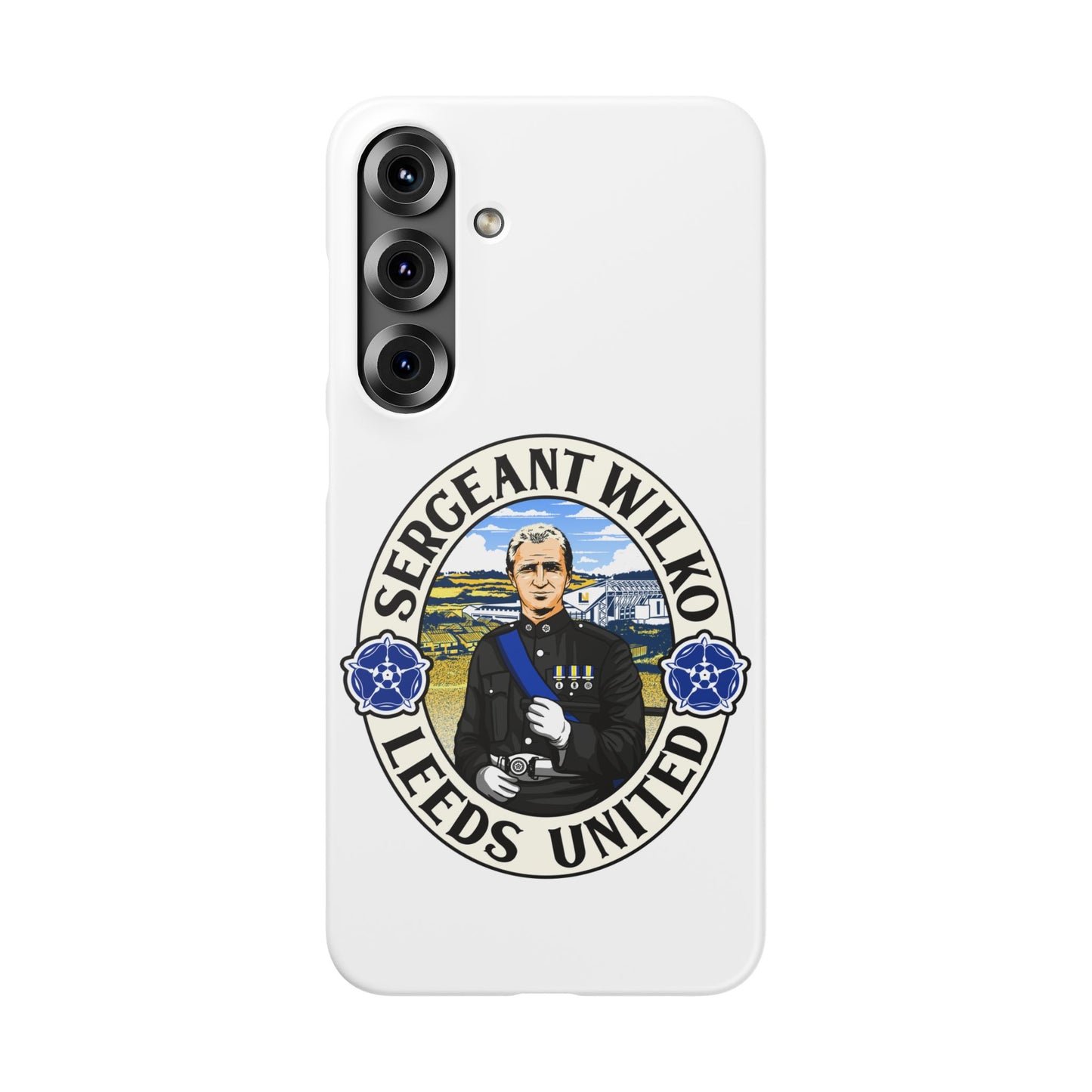 LUFC "SERGEANT WILKO" Leeds  United: Snap Case