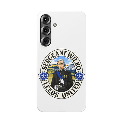 LUFC "SERGEANT WILKO" Leeds  United: Snap Case
