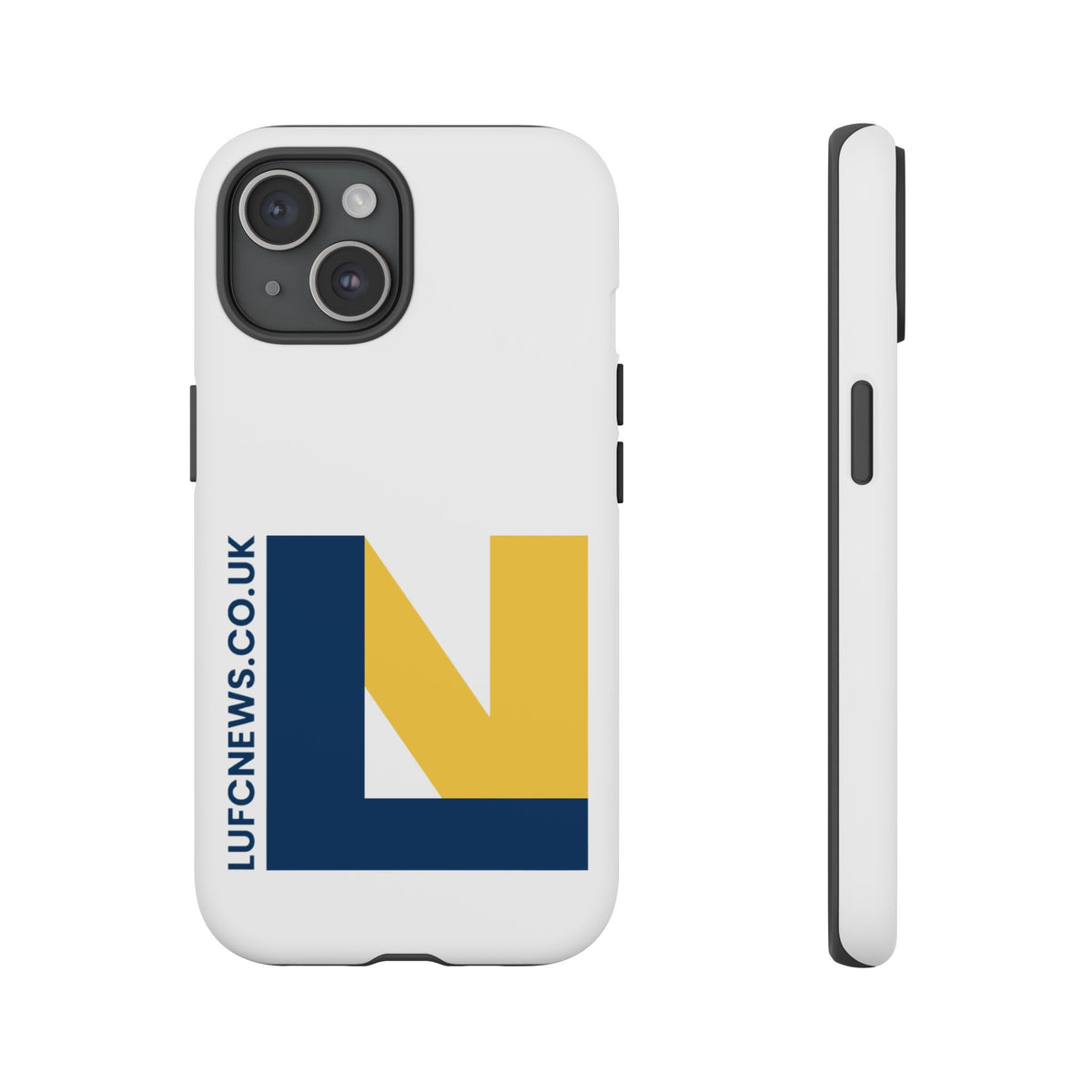 Leeds United 'LUFCNEWS.CO.UK' Phone Case