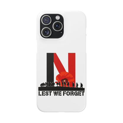 Leeds United "LEST WE FORGET"  Snap Case