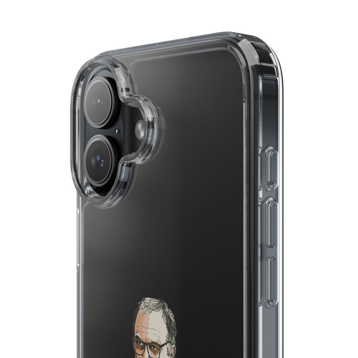 Clear Phone Case - Cartoon Bielsa the Godfather