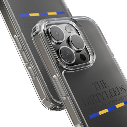 LUFC “The Dirty Leeds: Pride of  Yorkshire” Clear Phone Case - Lufcnews.co.uk