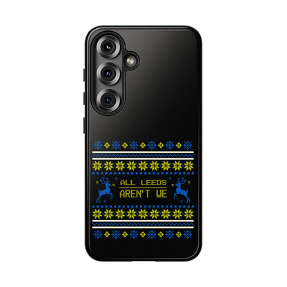 LUFC 'All Leeds Aren't We' Phone  Case: Christmas Edition