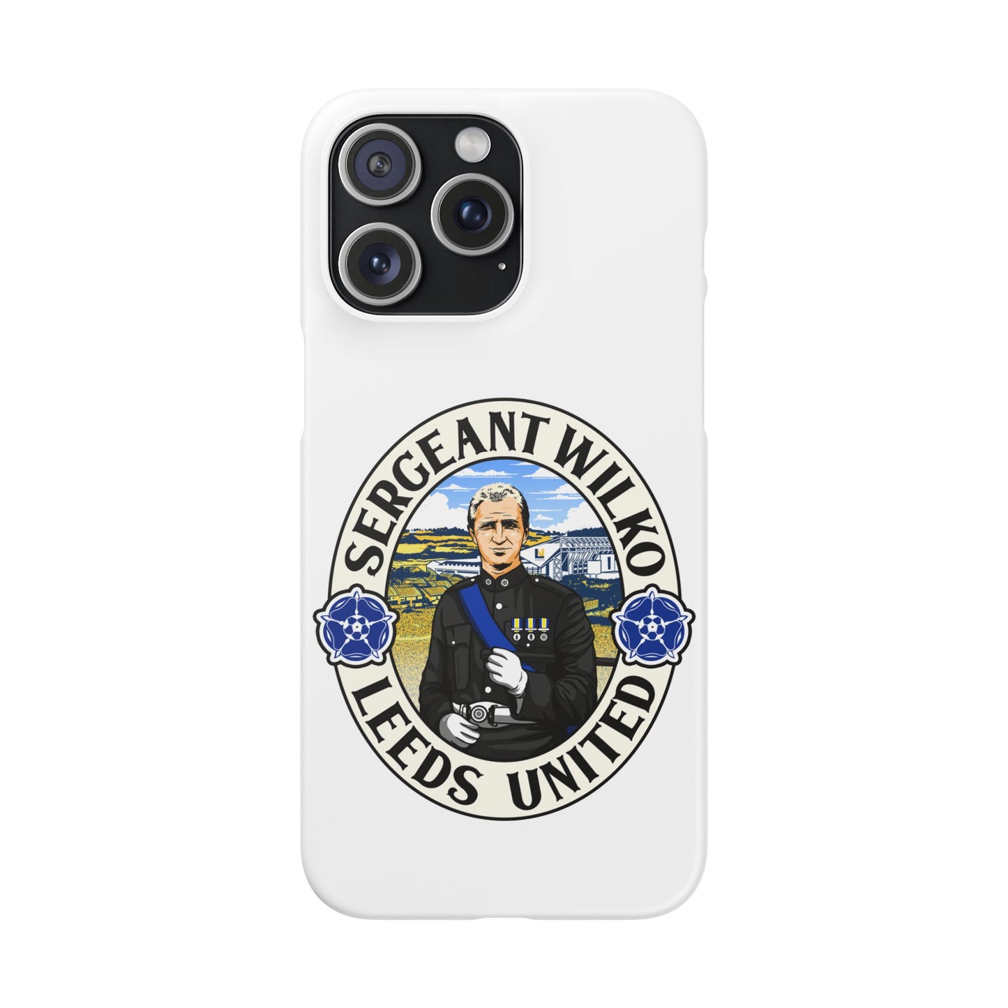 LUFC "SERGEANT WILKO" Leeds  United: Snap Case