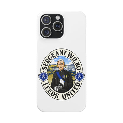 LUFC "SERGEANT WILKO" Leeds  United: Snap Case