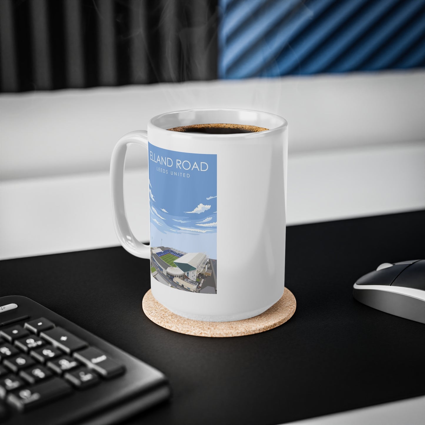 LUFC Stadium Mug