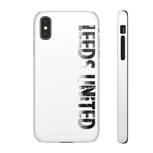 04 Snap Phone Case — "All Leeds Aren't We" Blue & Yellow Emblem