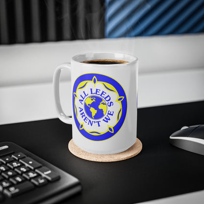 LUFC “All Leeds Aren’t We” Enamel Camping Mug