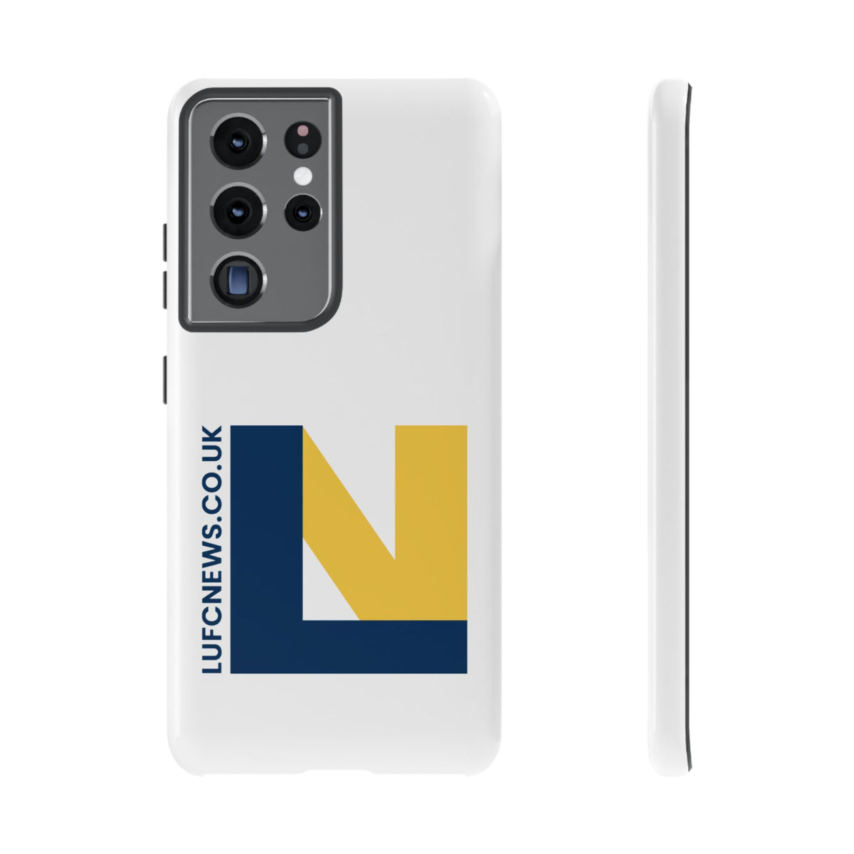 Leeds United 'LUFCNEWS.CO.UK' Phone Case