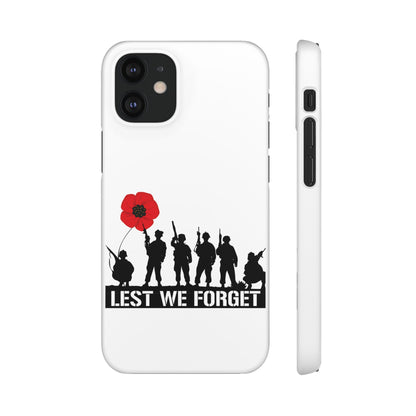 Leeds United "LEST WE FORGET"  Snap Case