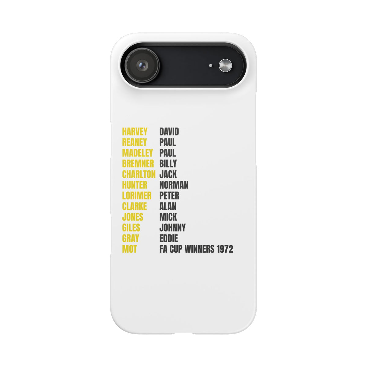 Snap Phone Case - 1972 FA Cup Winners