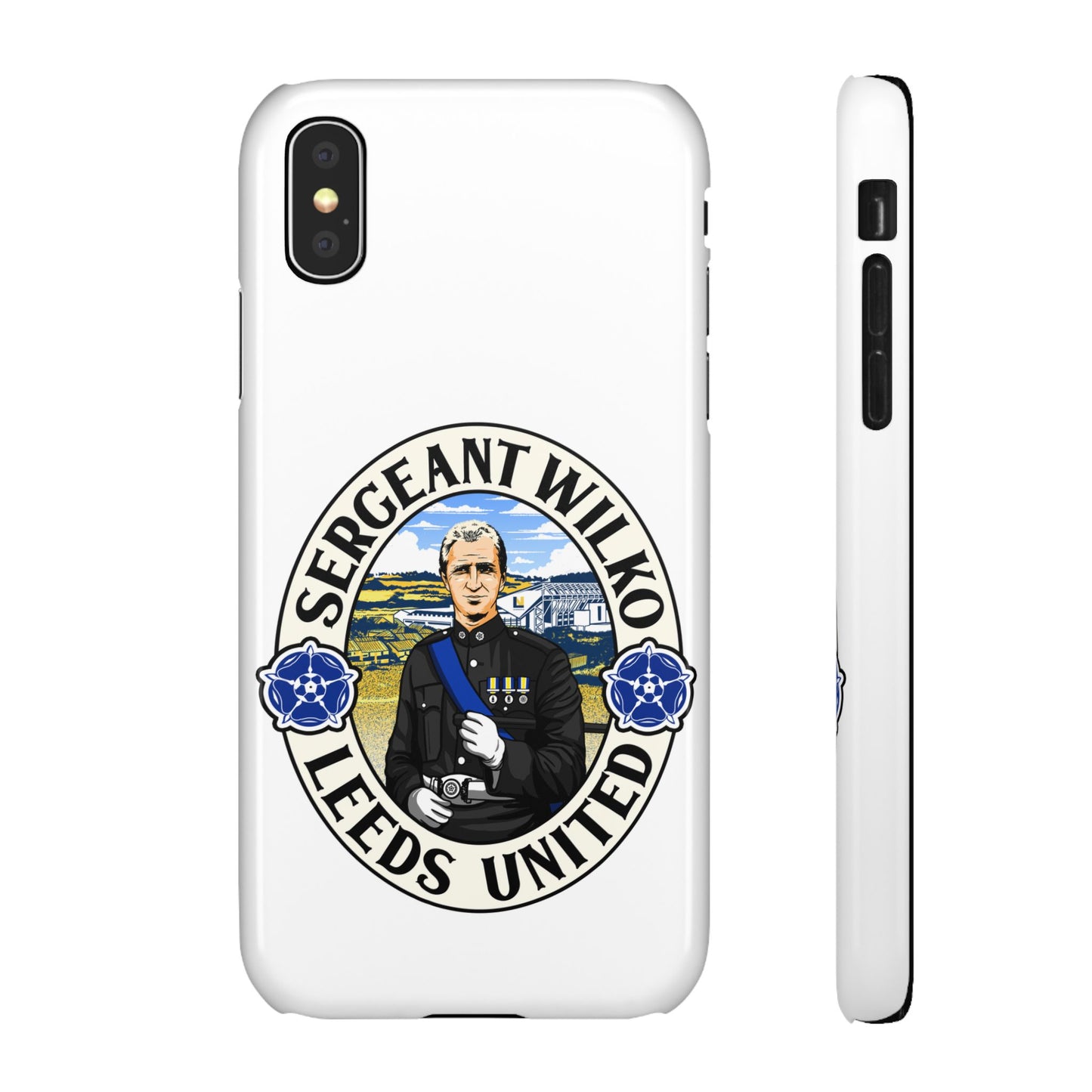 LUFC "SERGEANT WILKO" Leeds  United: Snap Case