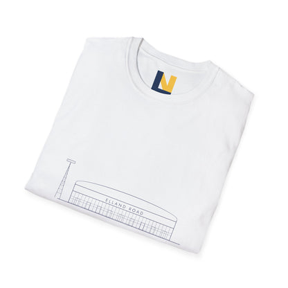 Elland Road Line Art Leeds T-Shirt