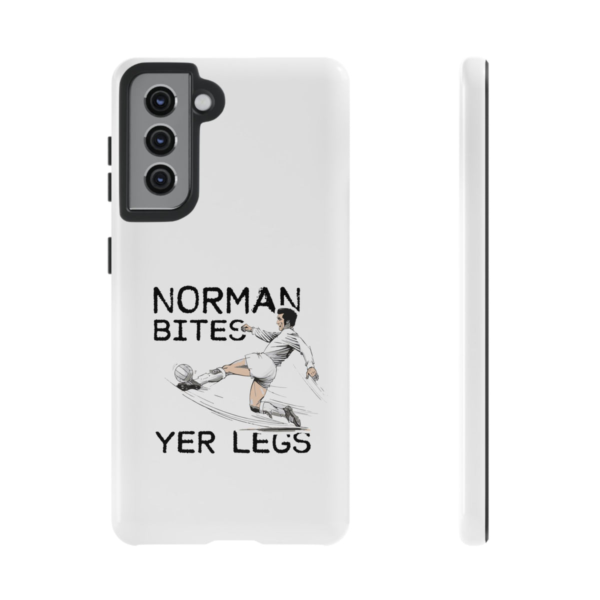 Leeds United NORMAN BITES 'YER LEGS' Phone Case