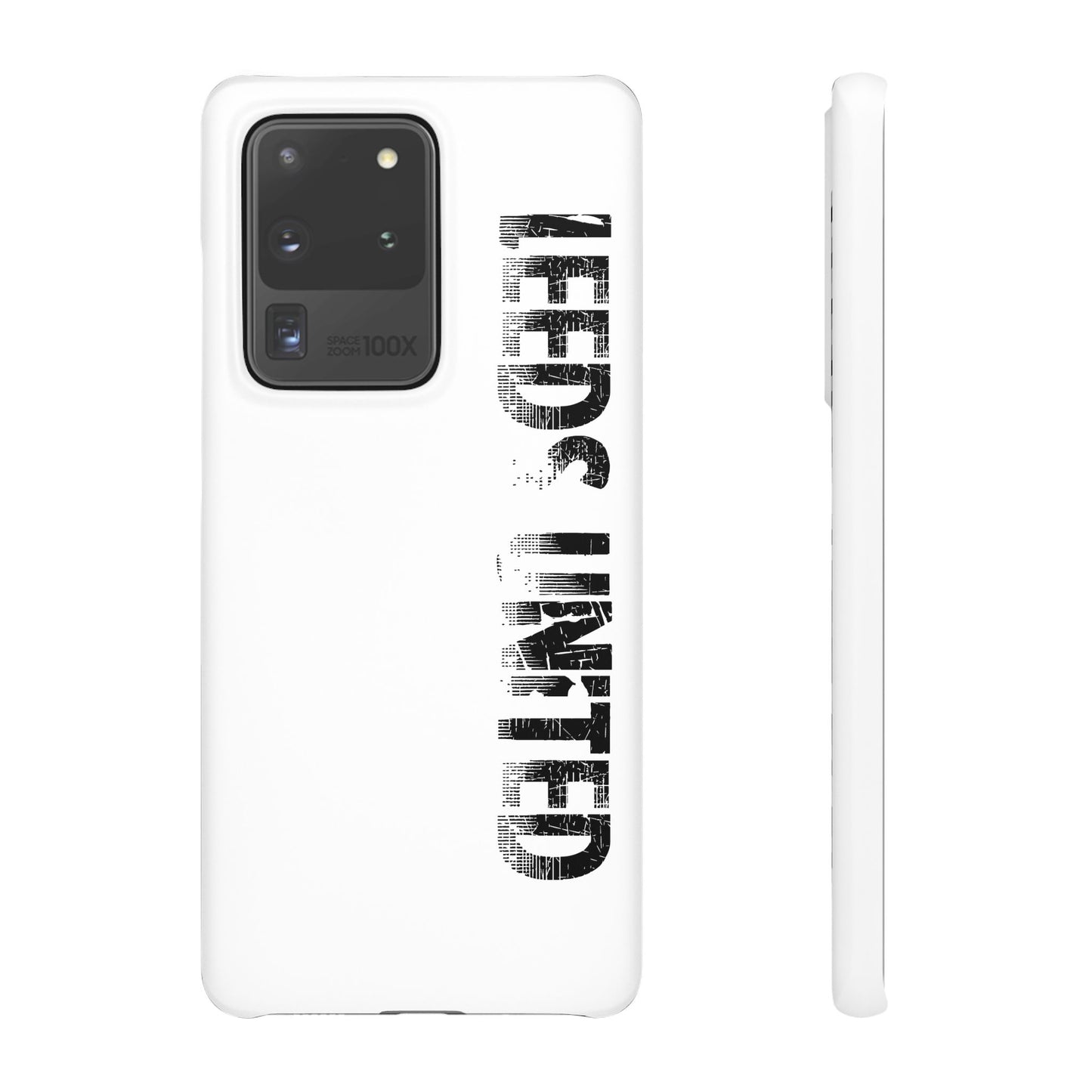 04 Snap Phone Case — "All Leeds Aren't We" Blue & Yellow Emblem