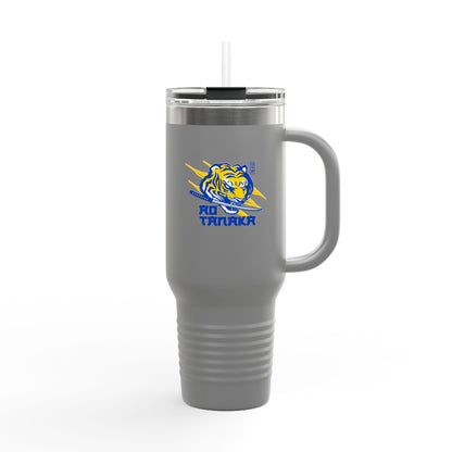 LUFC “AO Tanaka” 40oz Insulated  Travel Mug: Premium Stainless Steel  Drinkware for Dedicated Fans