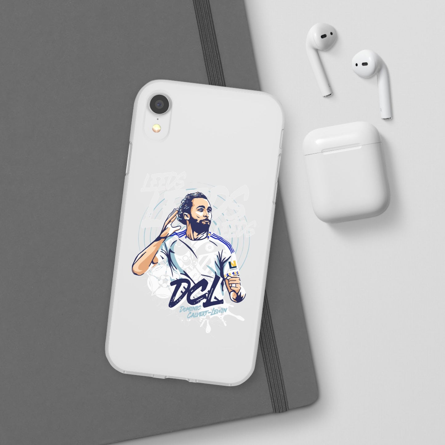 LUFC News “LEEDS: Dominic  Calvert-Lewin” Flexi Case - Lufcnews.co.uk
